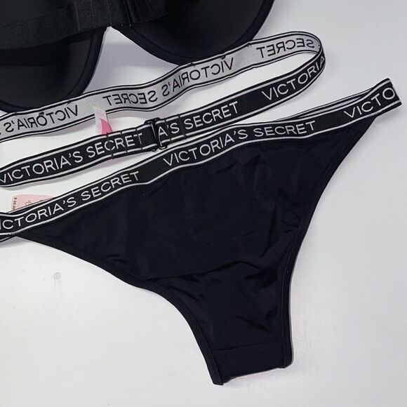 🔥🏖VICTORIA SECRET SWIMSUIT bikini The fabolous //cheeky bottom New 36D/S - Picture 5 of 8